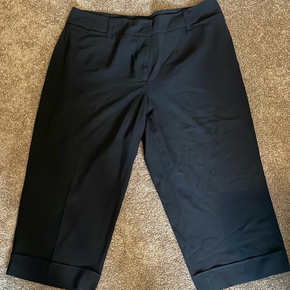 In Studio black slacks size 20W